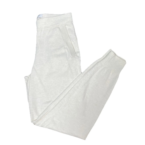 Babaton Aritzia Comfort Pull On Jogger Pockets Pants In Ivory Size Small - Picture 1 of 7